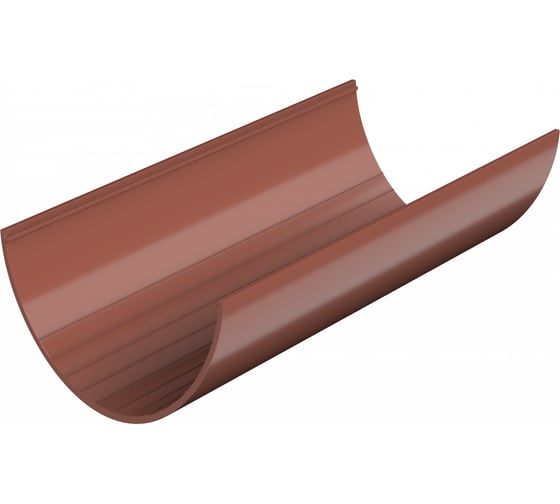 Желоб Технониколь (ПВХ; красный; глянец; 3 м; 1 шт) TN563105