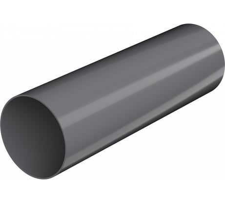 Труба ПВХ Технониколь (1.5 м; серый; глянец; 1 шт) TN563119