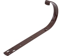 Кронштейн желоба Технониколь (ПВХ; металлический; коричневый; 1 шт) TN407474