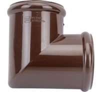 Угол желоба Технониколь (ПВХ; 90 градусов; коричневый; 1 шт) TN359460