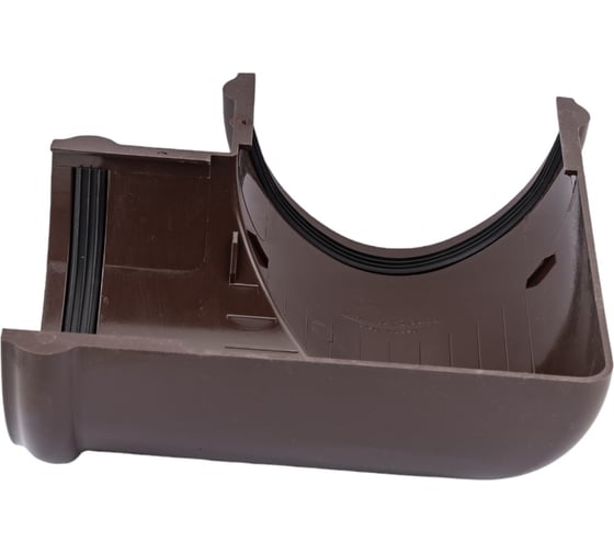 Угол желоба Технониколь (ПВХ; 90 градусов; коричневый; 1 шт) TN359460