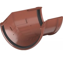 Угол желоба Технониколь (ПВХ; 135 градусов; красный; 1 шт) TN425856