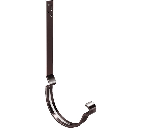 Крюк длинный Grand Line полоса GL PU 125 мм RAL 8017 068572