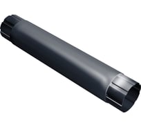 Труба круглая соединительная Grand Line GL PU90 мм 1 м RAL 7024 060161