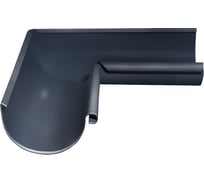 Угол желоба внутренний Grand Line GL PU 90 гр125 мм RAL 7024 060963