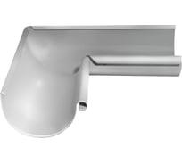 Угол желоба внутренний Grand Line GL PU 90 гр125 мм RAL 9003 018770