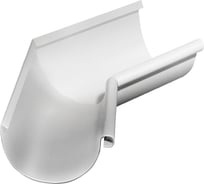 Угол желоба внутренний Grand Line GL PU 135 гр125 мм RAL 9003 026976