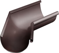 Угол желоба внутренний Grand Line GL PU 135 гр125 мм RAL 8017 026979