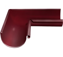 Угол желоба внутренний Grand Line GL PU 90 гр125 мм RAL 3005 023448