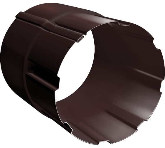Соединитель трубы Grand Line GL PU 90 мм RAL 8017 049466