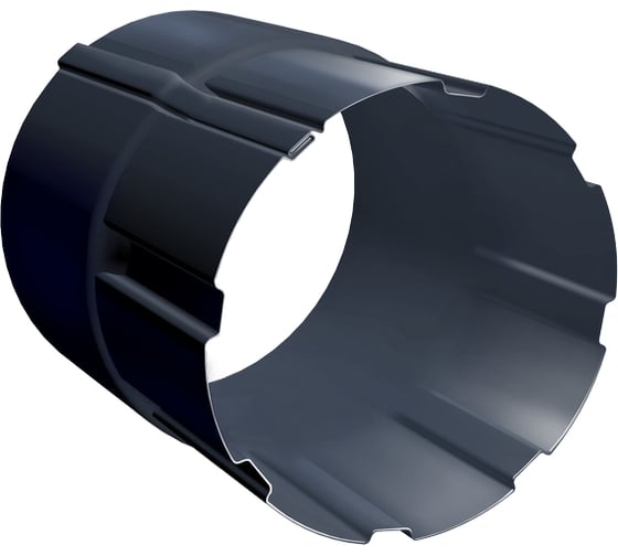 Соединитель трубы Grand Line GL PU 90 мм RAL 7024 085169