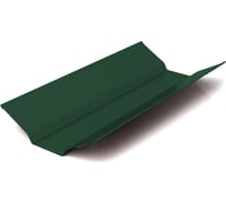 Планка ендовы верхней МЕТАЛЛИК И КО 80x90x2000, Оц 0.40, RAL 6005, в пленке О0000052441