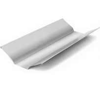 Планка ендовы верхней МЕТАЛЛИК и КО 80x90x2000, Оц 0.40, RAL 7024, в пленке О0000087950