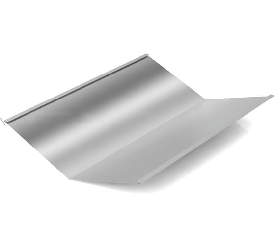Планка ендовы нижней МЕТАЛЛИК и КО 298x298x2000, Оц 0.40, RAL 7024, в пленке О0000087707 1