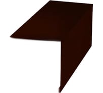 Планка угла наружного МЕТАЛЛИК и КО 115x115x2000; Оц 0.40 (RAL 8017) в пленке О0000052041