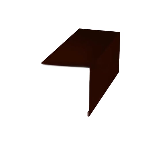 Планка угла наружного МЕТАЛЛИК и КО 115x115x2000; Оц 0.40 (RAL 8017) в пленке О0000052041 1