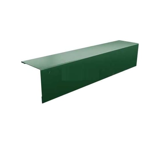 Планка угла наружного МЕТАЛЛИК и КО 115x115x2000; Оц 0.40 (RAL 6005) в пленке О0000053025 1