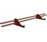 Снегозадержатель трубчатый Grand Line Snow Kit RAL 3005, 3м 191351 1