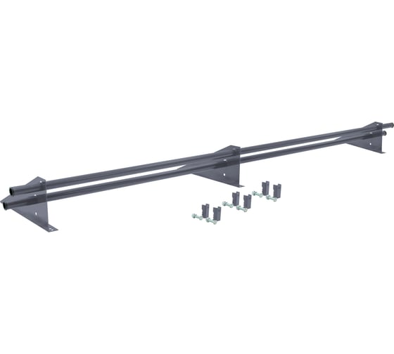 Снегозадержатель для фальцевой кровли Grand Line Optima RAL 7004, 3м 106762 1