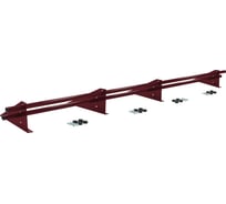 Снегозадержатель трубчатый универсальный Grand Line Optima плюс RAL 3005 3м 219539