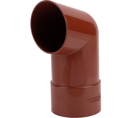 Слив трубы Технониколь (ПВХ; красный; 1 шт) TN425675