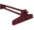 Снегозадержатель Grand Line Стандарт Т4 d 25 RAL 3005 (3м) 183758 1