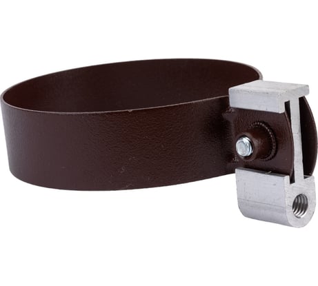 Хомут трубы Технониколь коричневый TN617474