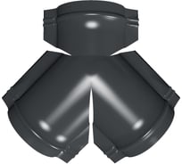 Тройник Grand Line Y конька пол/кр 0,5 Satin-fRAL 7024 109326
