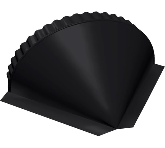 Заглушка конусная Grand Line 0,45 Drap RAL 9005 160334