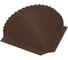 Заглушка конусная Grand Line 0,45 Drap RAL 8017 030325 1