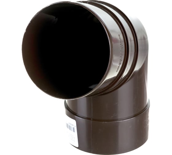 Колено DOCKE PREMIUM (72 градуса; шоколад) PVSB-1050