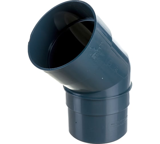 Колено DOCKE PREMIUM (45 градусов; графит) PVSA-1086