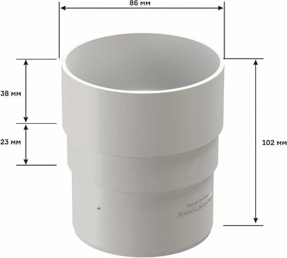 Соединительная муфта DOCKE PREMIUM шоколад PVSM-1050