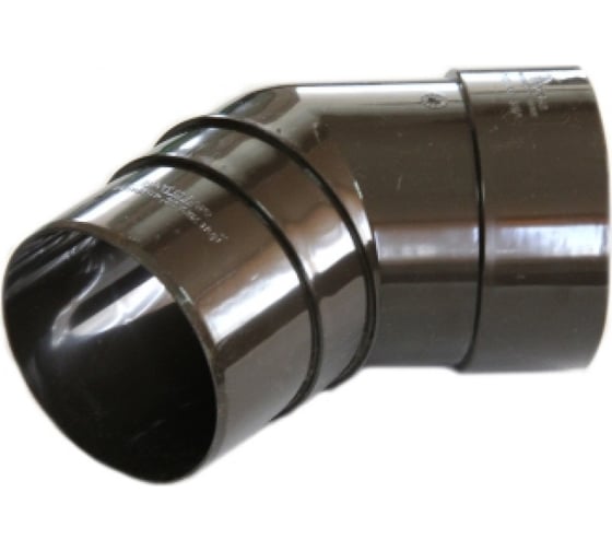 Колено DOCKE PREMIUM (45 градусов; шоколад) PVSA-1050