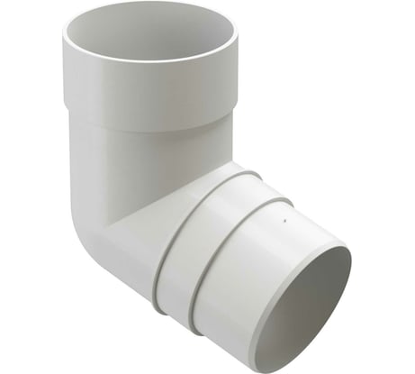 Колено DOCKE PREMIUM (72 градуса; пломбир) PVSB-1044