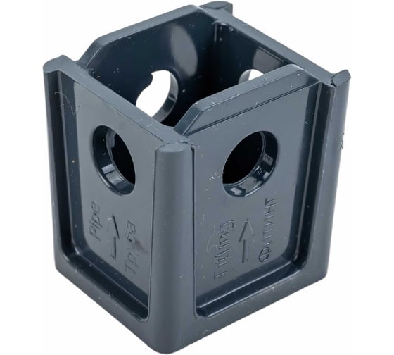 Универсальный хомут DOCKE PREMIUM графит PVSH-1086
