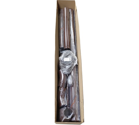 Комплект водостока МЕТАЛЛИК и КО 125/100 (6 х 3) м (RAL 8017) О0000165921
