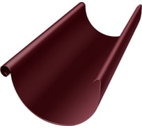 Желоб полукруглый Grand Line GL PU 125 мм 2,5 м RAL 3005 ШК 87954