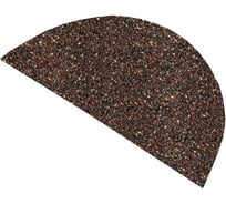 Комплект заглушек Grand Line конька круглого КЧ GL брауни (2шт) 792836