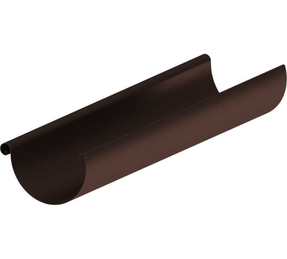 Желоб SKYDDSYSTEM металл , покраска 2 стороны, 125х3000 мм, RAL 8017, СС02028017