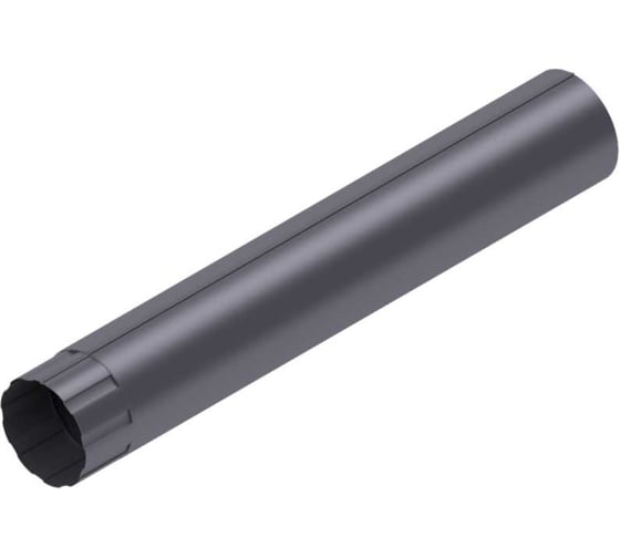 Труба водосточная skyddsystem 90 х 1500 мм, RAL 7024 СС02167024