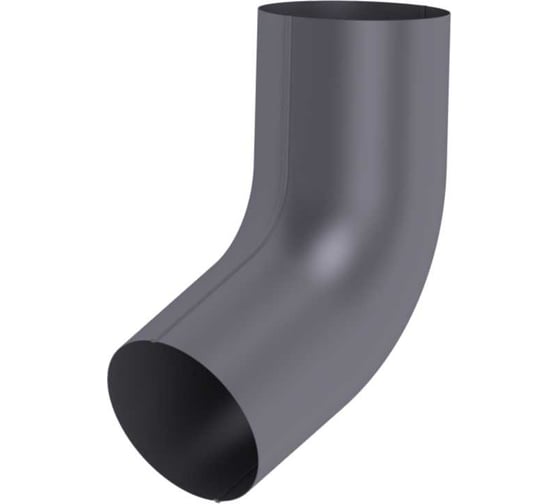 Колено SKYDDSYSTEM 100 мм х 60 гр гладкое, RAL 7024, СС03117024