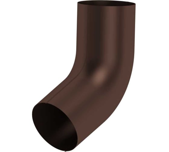 Колено SKYDDSYSTEM 90 мм х 60 гр гладкое , RAL 8017, СС02118017