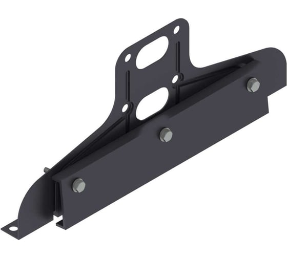 Опора для снегозадержателя фальц SKYDDSYSTEM 2 шт, RAL 7024, МАЛ.КОРОБ, СС01117024