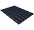 Металлочерепица SKYDDSYSTEM, 2250мм х 1180мм, 0,5мм, RAL 7024, СС06357024 1