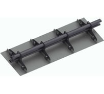 Снегозадержатель комплект для кликфальца SKYDDSYSTEM 1м, RAL 7024, МАЛ.КОРОБ, СС01057024