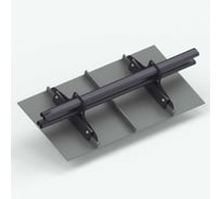 Снегозадержатель SKYDDSYSTEM комплект для фальца 1,5м + 1,5м, RAL 7024, МАЛ.КОРОБ, СС01097024