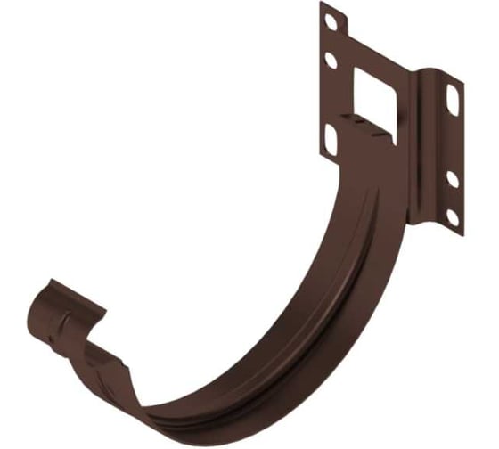 Крюк желоба короткий SKYDDSYSTEM (карнизный) 125 мм, RAL 8017, 3 шт в упак, СС02208017