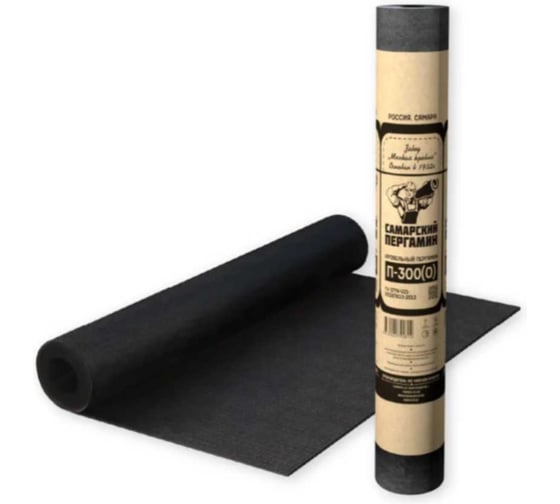 Пергамин АО "МЯГКАЯ КРОВЛЯ" П-300о 20м 29398