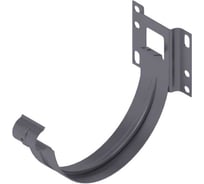 Крюк желоба короткий SKYDDSYSTEM (карнизный) 150 мм, RAL 7024, 3 шт в упак, СС03207024